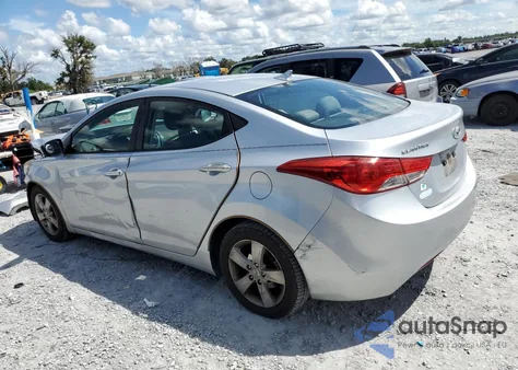 2012 Hyundai Elantra Gls из США, поврежденный, VIN 5NPDH4AE1CH095185